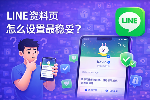 LINE 資料頁怎麼設定最穩妥？
